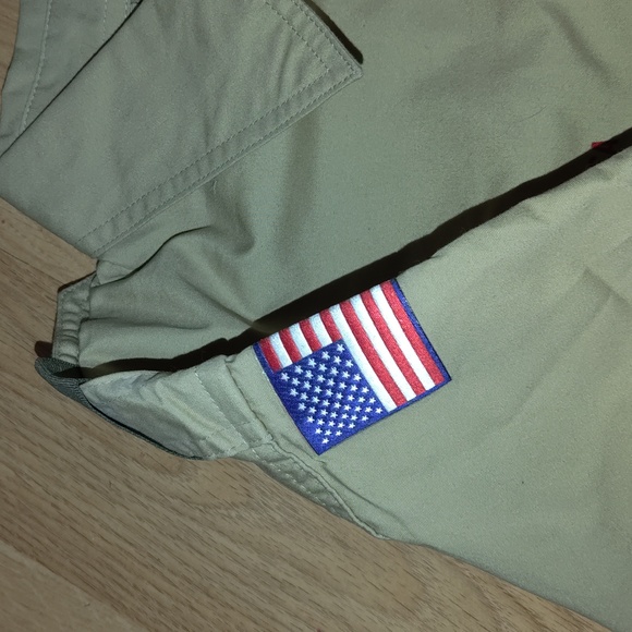 Vtg Boy Scouts Of America Scout Master Mens Size M Official Shirt BSA Khaki - Picture 3 of 9